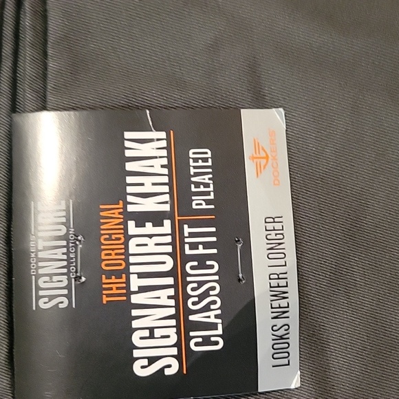 NWT Mens docker pants size 42/34 green - Picture 4 of 8